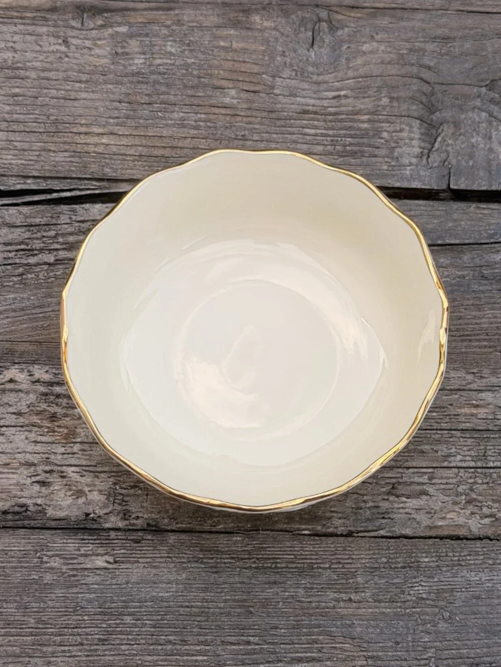 SET 4 Lenox NEW Ivory Rose Blossom 5.5